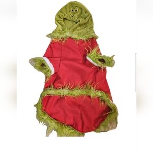 Bark Co. Hooded Grinch Fleece Large Dog Costume